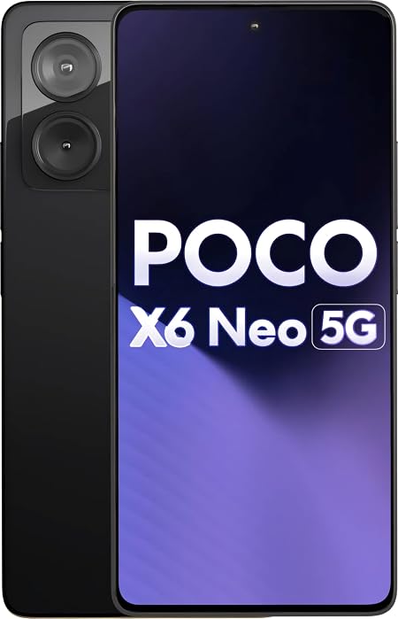Poco X6 Neo 5G, 8GB RAM, 128GB Storage, Dimensity 6080 Processor