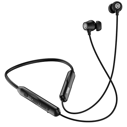 Noise Airwave Pro Bluetooth in Ear Neckband with Upto 32 dB ANC, 60H of Playtime, Dual Device Pairing, 3 Mic ENC for Cal