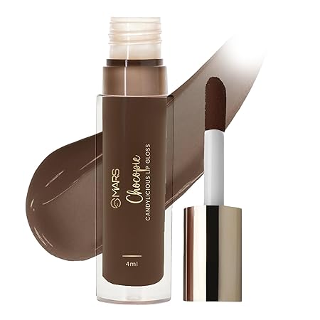 MARS Candylicious Sheer Lip Gloss for Women | Hydrating & High Shine | Lightweight | Non-Sticky | Enriched with Vitamin-
