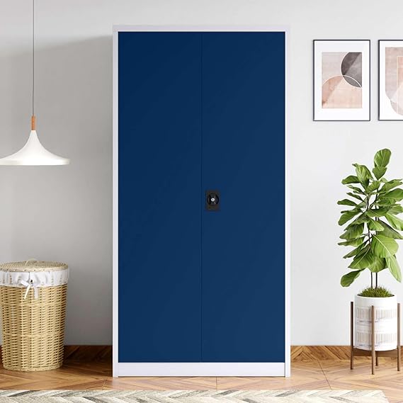 Interio by Godrej Vurv 2-Door Steel Locker Unit Almirah