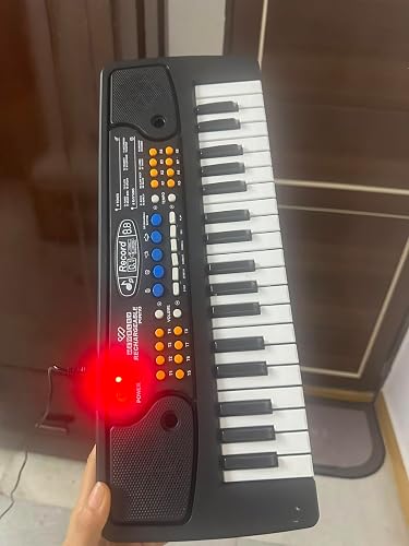 Buy Wembley Kids Piano with Mic - Rechargeable & Portable Electronic Keyboard Musical Toy for Beginners Boys & Girls Age