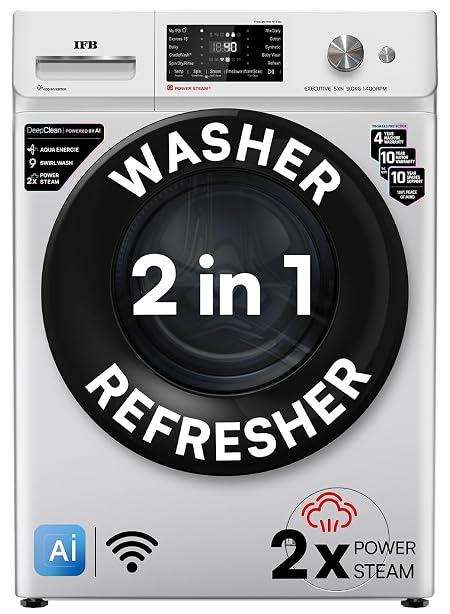 IFB 9 Kg 5 Star, DeepClean Tech, AI Powered, WiFi
