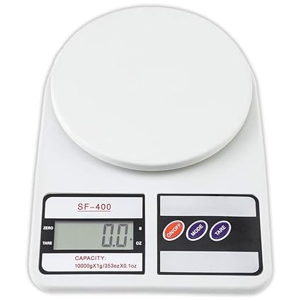 Btag SF-400 Digital Kitchen Weighing Scale, 10Kg x 1g