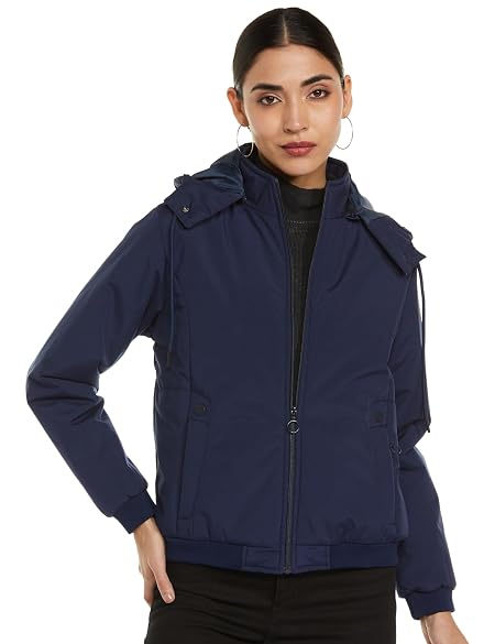 Qube By Fort Collins Women's Jacket, Denim, XL