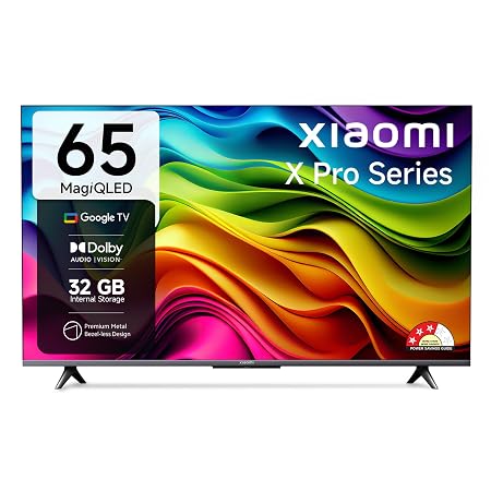 Xiaomi 164 cm (65 inches) X Pro QLED Series Smart Google TV