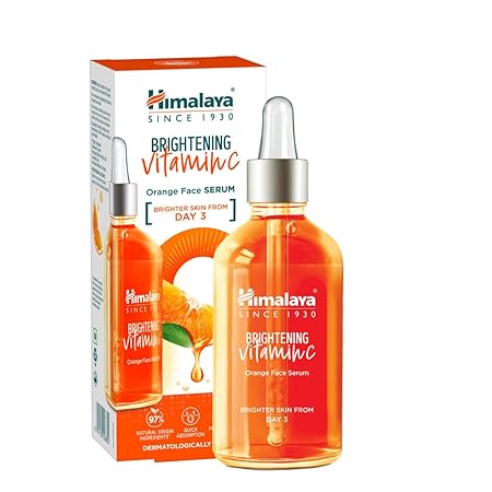 Himalaya Brightening Vitamin C Orange Face Serum, 15ml