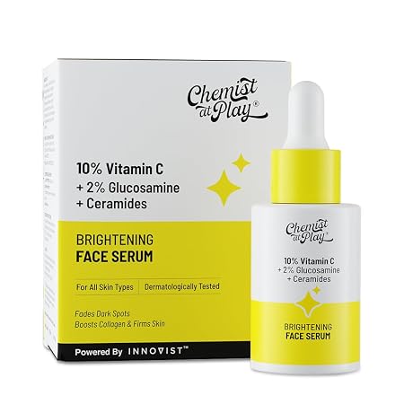 Chemist At Play 10% Vitamin C Serum for Glowing Skin, Pigmentation