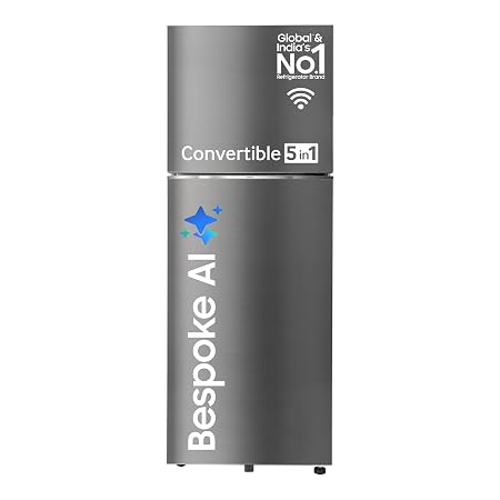 Samsung 419 L, 2 Star, Convertible 5-in-1, Digital Inverter, Frost Free Double Door