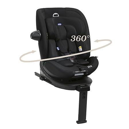 Chicco Everone i-Size Baby Car Seat with 360-degree Rotation for Rear/Forward Facing