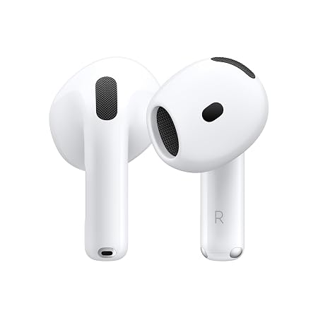 Apple AirPods 4 Wireless Earbuds with Active Noise Cancellation, Adaptive Audio, Transparency Mode