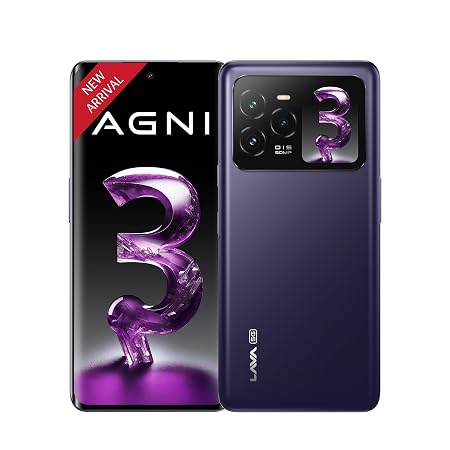 Lava Agni 3 5G, Heather Glass, 8GB+128GB