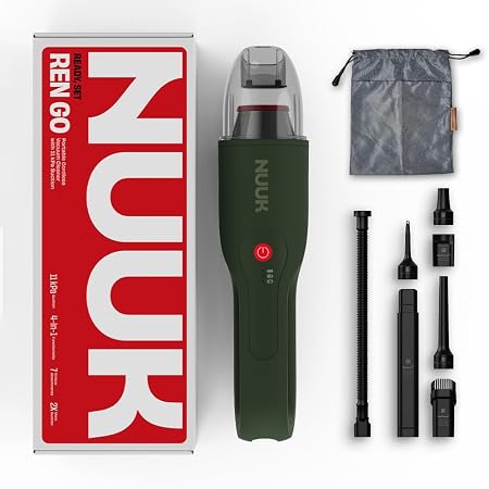 NUUK REN GO Cordless Home Vacuum Cleaner, 2X More Suction