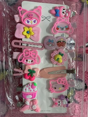TEMPERIA Hair Clips for Girls Kids, 14 Clips
