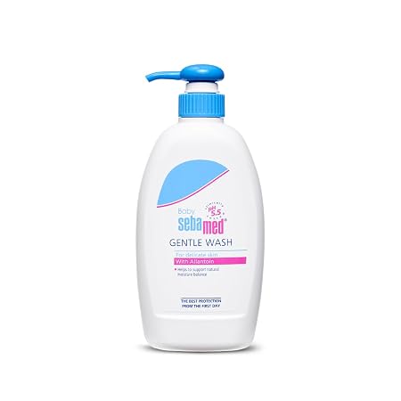 Sebamed Baby Gentle Wash, pH 5.5, Baby Body Wash, Soap Free, Tear Free, 400 ml
