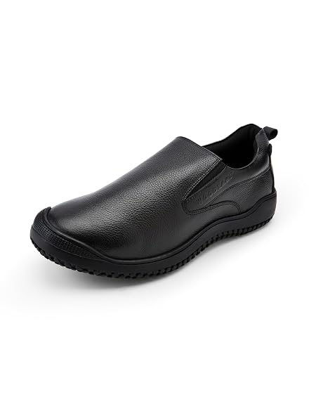 Woodland Men's Black Softy Formal Shoes