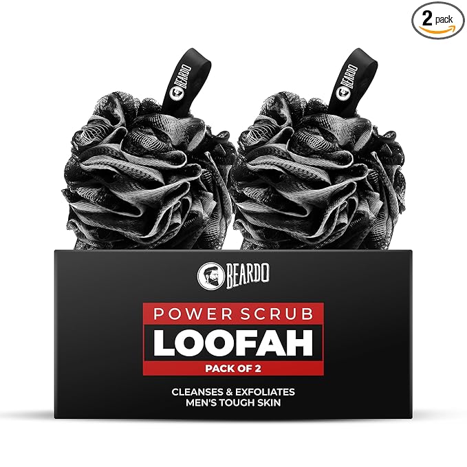 Beardo Power Scrub Large Loofah for Bathing for Men
