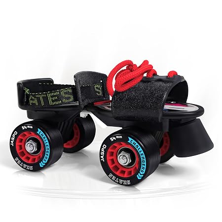 Jaspo Challengers Quad Roller Skates for Boys Girls, 6+ Years