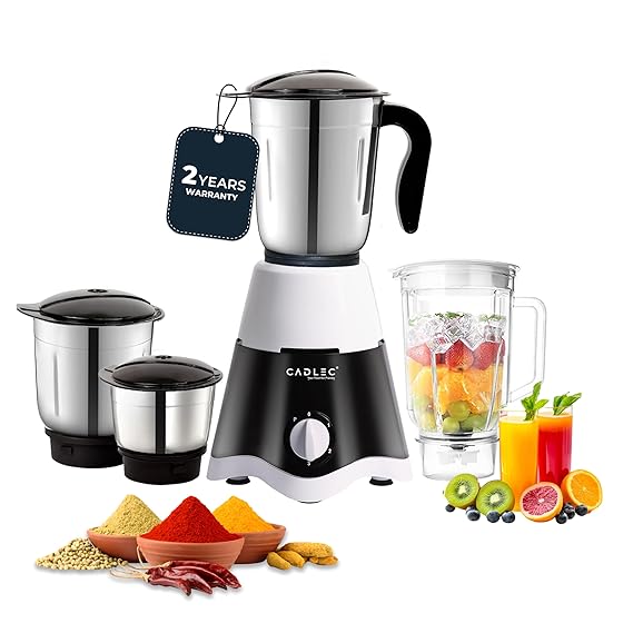 Cadlec JarGenie 4 Jar 750 Watt Mixer Grinder