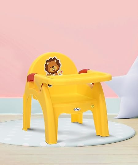 Prima Detachable Baby Desk Plastic Chair, High Chair with Removable Tray