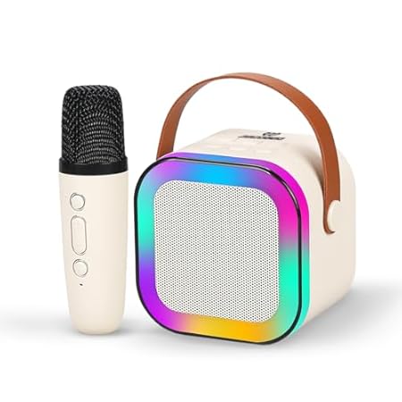 Wembley Rechargeable Karaoke Mic with Speaker for Singing