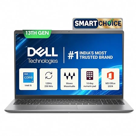 Dell 15 SmartChoice, Intel 13th Gen Core i5-1334U, 16GB