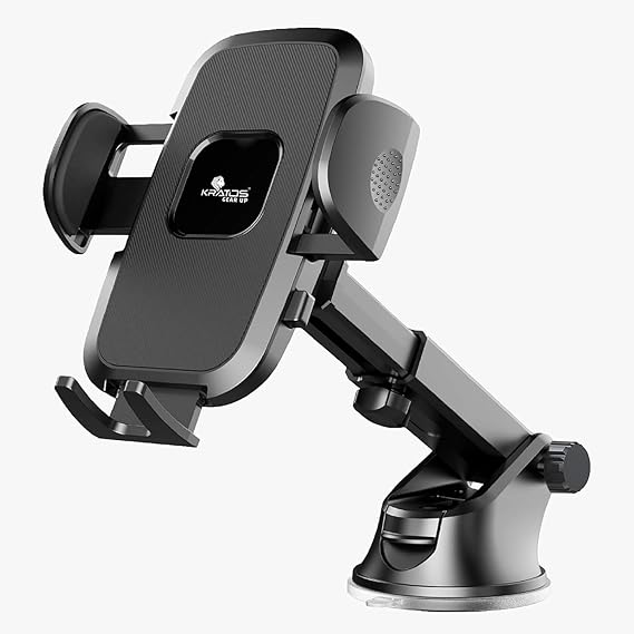 Kratos Grip X3 Premium Mobile Holder for Car with Back Button