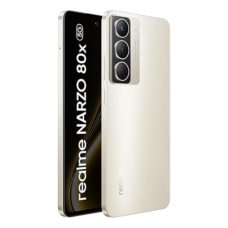realme NARZO 80x 5G, 8GB+128GB, Dimensity 6400 5G Chipset, 6000mAh Battery