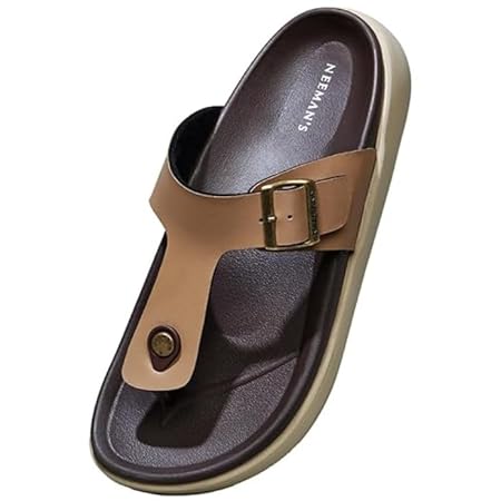 Neeman's PureWhoosh Breeze Sandals for Men, Waterproof Thong Chappals
