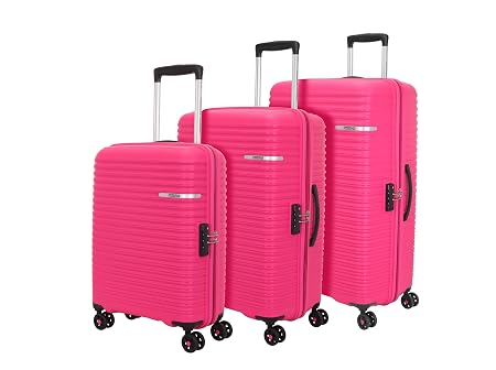 American Tourister 3Pc PP Liftoff+ with TSA Lock & 8 Wheel Luggage Set