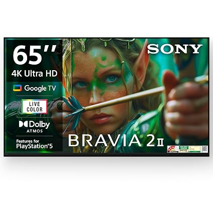 Sony 164 cm (65 inches) BRAVIA 2M2 Series 4K Ultra HD Smart LED Google TV