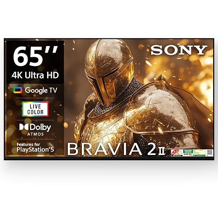 Sony 164 cm (65 inches) BRAVIA 2M2 Series 4K Ultra HD Smart LED Google TV