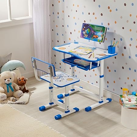 Amazon Brand - Supples Study Table for Kids, Suitable for 3-12 Years