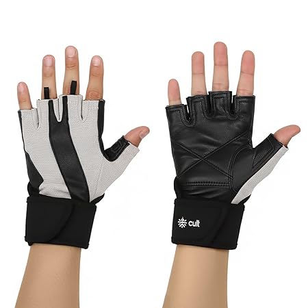 CULT Fitness Training Gloves for Men & Women, Premium Grip Unisex Workout