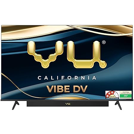 Vu 164cm (65 inches) Vibe Series 4K QLED Smart Google TV