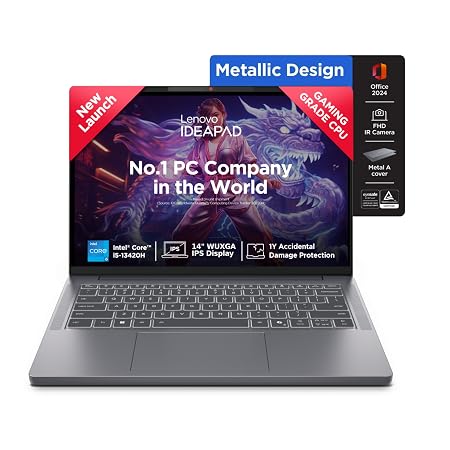 Lenovo IdeaPad Slim 3, 13th Gen Intel Core i5-13420H, 16GB RAM