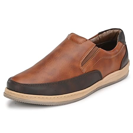 Centrino Loafers for Men Causal | Casual Shoes for Men | Soft Cushioned Insole| Moccasins | Lighweight Shoes (3392)