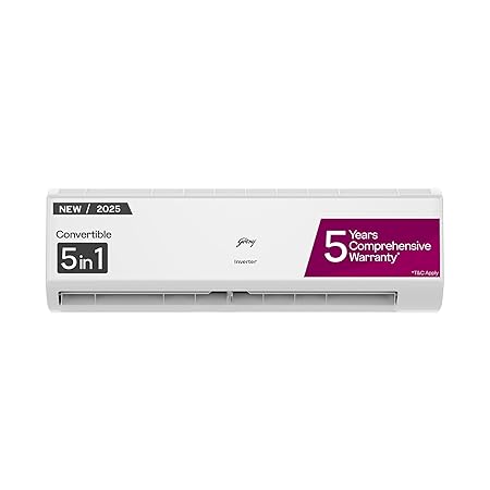 Godrej 2 Ton 3 Star, 5 Years Comprehensive Warranty, 5-in-1 Convertible