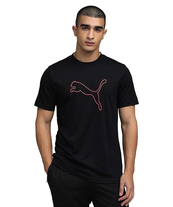 PUMA Men's Regular Fit Moisture-Wicking Performance Tee