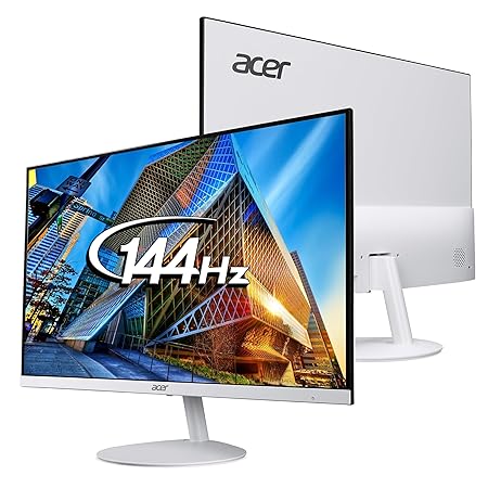 Acer SA272 P1 27 Inch Full HD IPS Ultra Slim (7.2mm Thick) Backlit LED Monitor I Zero Frame I 144Hz Refresh I 1 MS VRB I