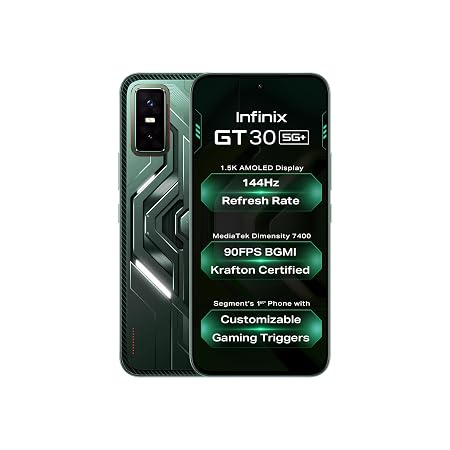 Infinix GT 30 5G+, 8GB RAM, 128GB Storage