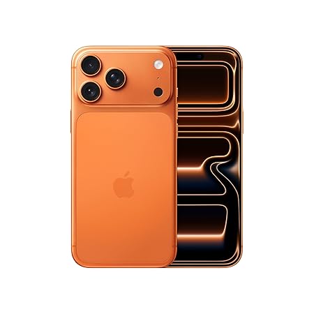Apple iPhone 17 Pro Max 256 GB, A19 Pro Chip, Pro Fusion Camera System, Best Battery Life in Any iPhone Ever