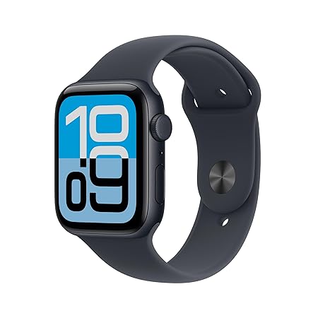 Apple Watch SE 3 GPS + Cellular 44mm Midnight Aluminium Case with Midnight Sport Band