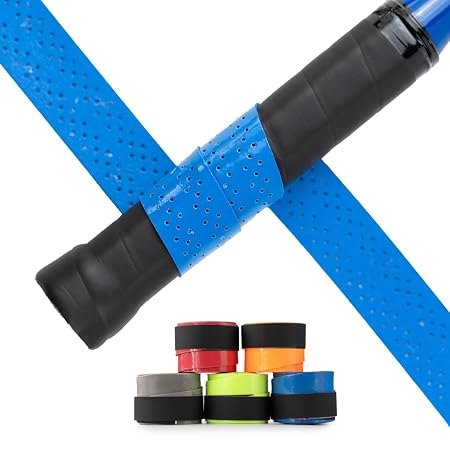 Boldfit Badminton Racket Grip Tape, Anti-Slip Sweat Absorbent, Pack of 5