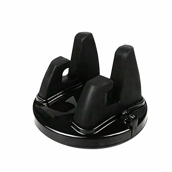 Humble® Universal 360° Rotatable Dashboard Phone Holder | Anti-Slip Silicone Mobile Mount | Adjustable Stand for Portrai