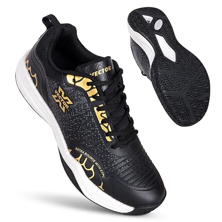 Vector X Supreme 2.0 Unisex Badminton Shoes, Indoor Outdoor Court Sneakers