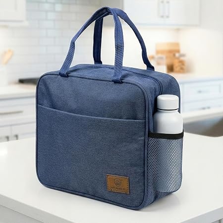 MY ARMOR Lunch Bag, 9L Insulated Tiffin Bag with Aluminium Foil Lining