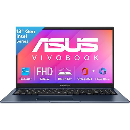 ASUS Vivobook 15, 13th Gen, Intel Core i3-1315U, 16GB RAM, 512GB SSD