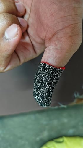 Humble Mobile Gaming Thumb & Finger Sleeves, Anti-Slip