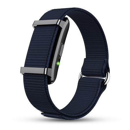 Pebble Newly Launched Qore 2 Premium Metal Fitness Band | 45 Days Battery Life, Heart Rate, SpO2, HRV & Body Temp Monito