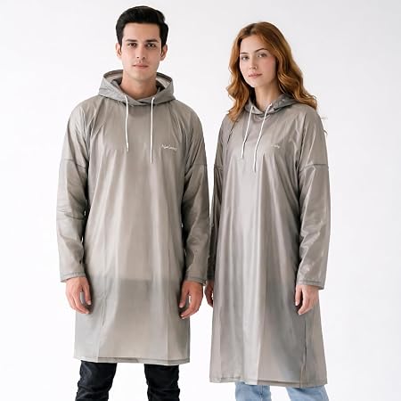 Lifelong Waterproof Unisex Rain Coat Hooded Full Sleeves Outdoor Men, Women, Boys & Girls Rainwear Poncho Raincoat for C